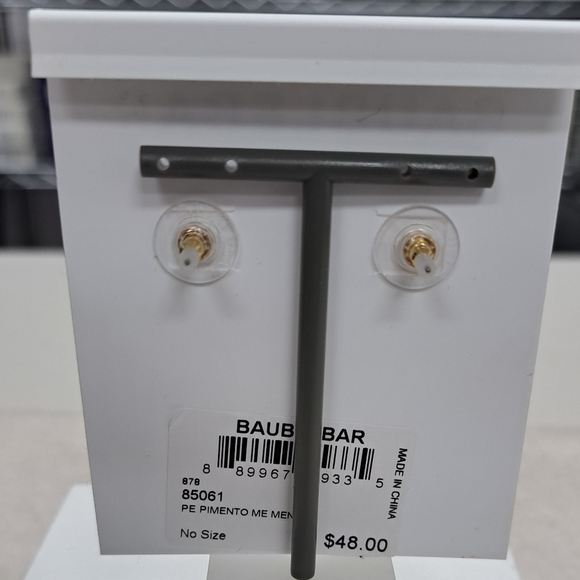 Reposhing, worn once! Do not have original packaging. Baublebar Martini Earrings - Picture 2 of 6